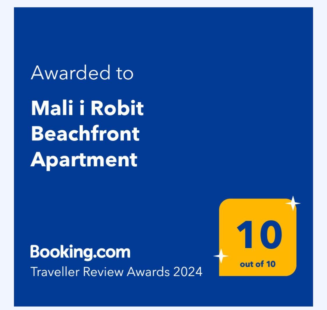 Mali i Robit Beachfront Apartment Golem  Esterno foto